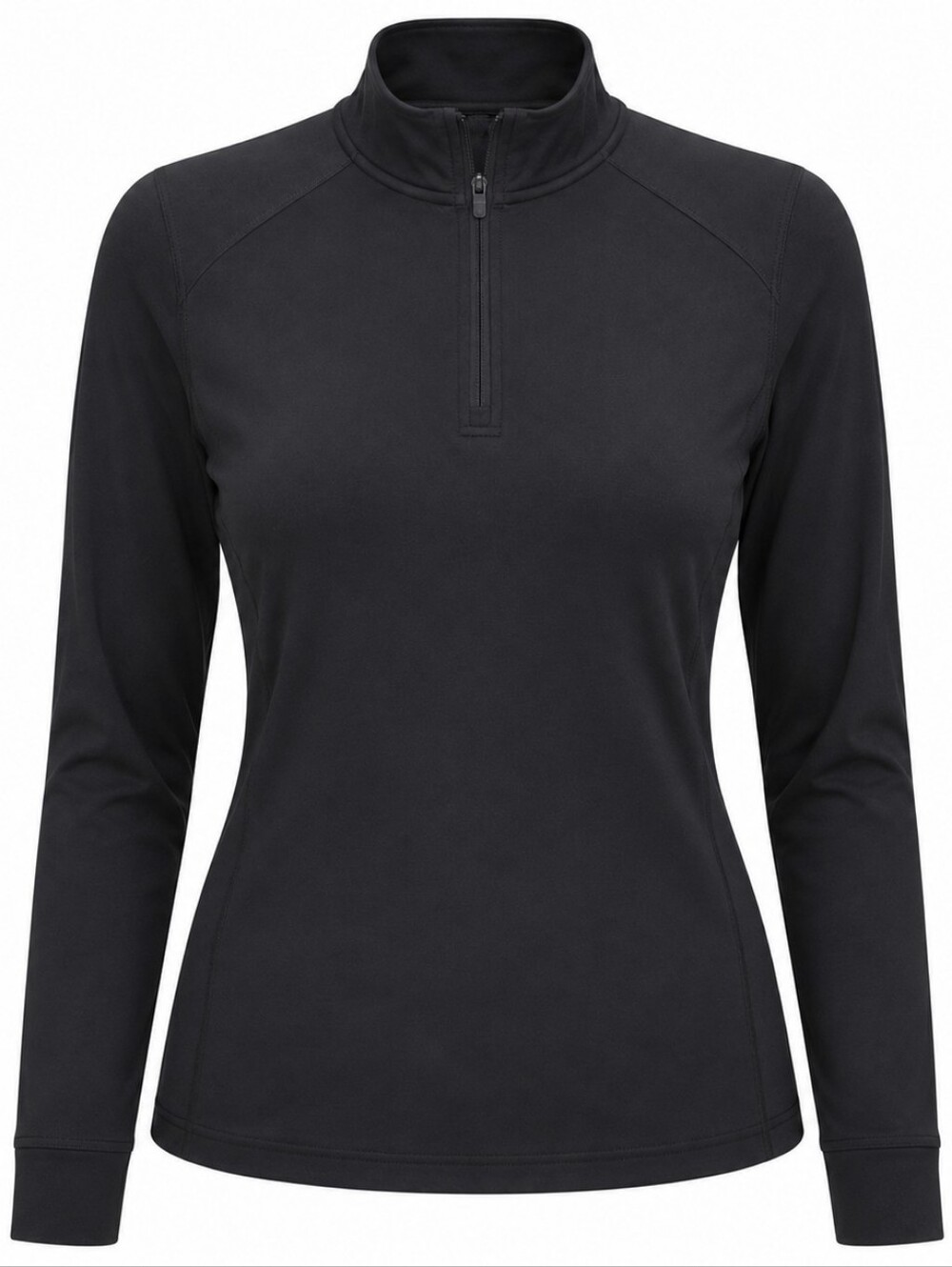 ZERO RESTRICTION | Tour Series Black 1/4 Zip Long Sleeve Pullover Hiking Top | L